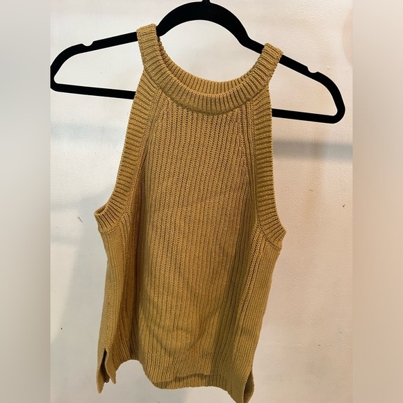 madewell | signature knit cutaway sweater tank - Picture 3 of 4